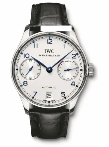 IWC Portuguese Automatic Stainless Steel / Silver IW5001-08 (IW500108)
